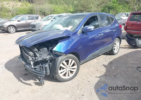 2010 Hyundai Tucson Limited from USA, damaged, VIN KM8JU3ACXAU042667